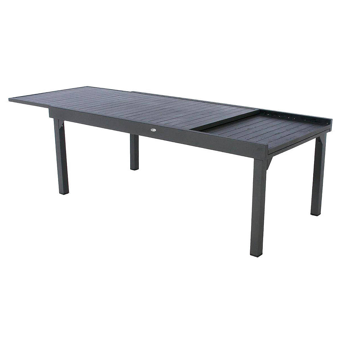 DEOKORK Hliníkový stůl VALENCIA 200/320 cm (antracit)