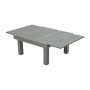 Hliníkový stůl rozkládací i výškově nastavitelný 90/150x90 cm TITANIUM (2v1)