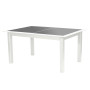 Hliníkový stůl VERMONT 160/254 cm (bílá)