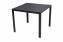 Hliníkový stůl TRENTO 90 x 90 cm - černá