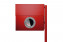 Schránka na dopisy RADIUS DESIGN (LETTERMANN XXL STANDING red 567R) červená - červená