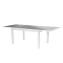 Hliníkový stůl VERMONT 216/316 cm (bílá) - Bílá