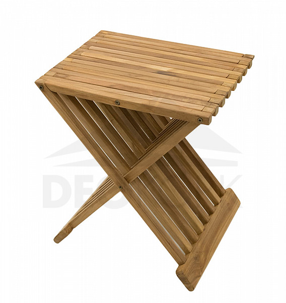 Zahradní odkládací stolek FLOW (teak)