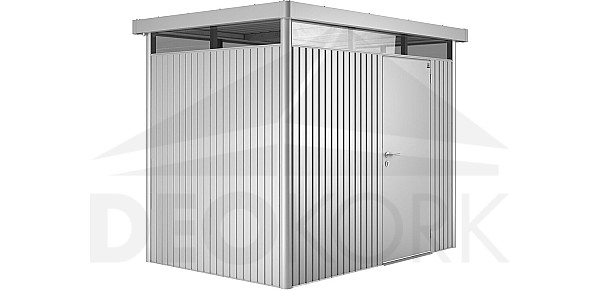 Zahradní domek BIOHORT Highline H2 275 × 195 cm (stříbrná metalíza)