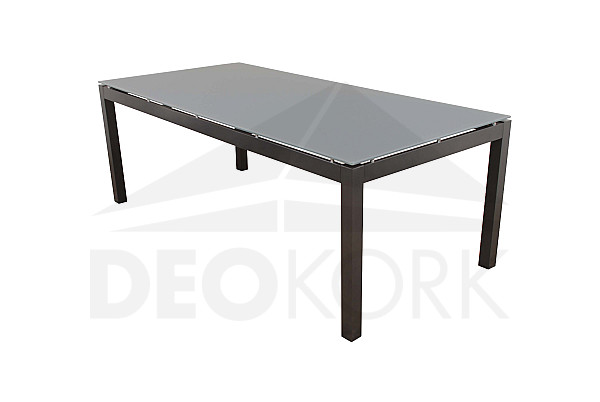 Hliníkový stůl SALERNO 150x90 cm