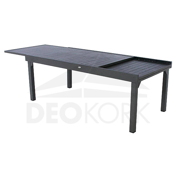 Hliníkový stůl VALENCIA 200/320 cm (antracit)