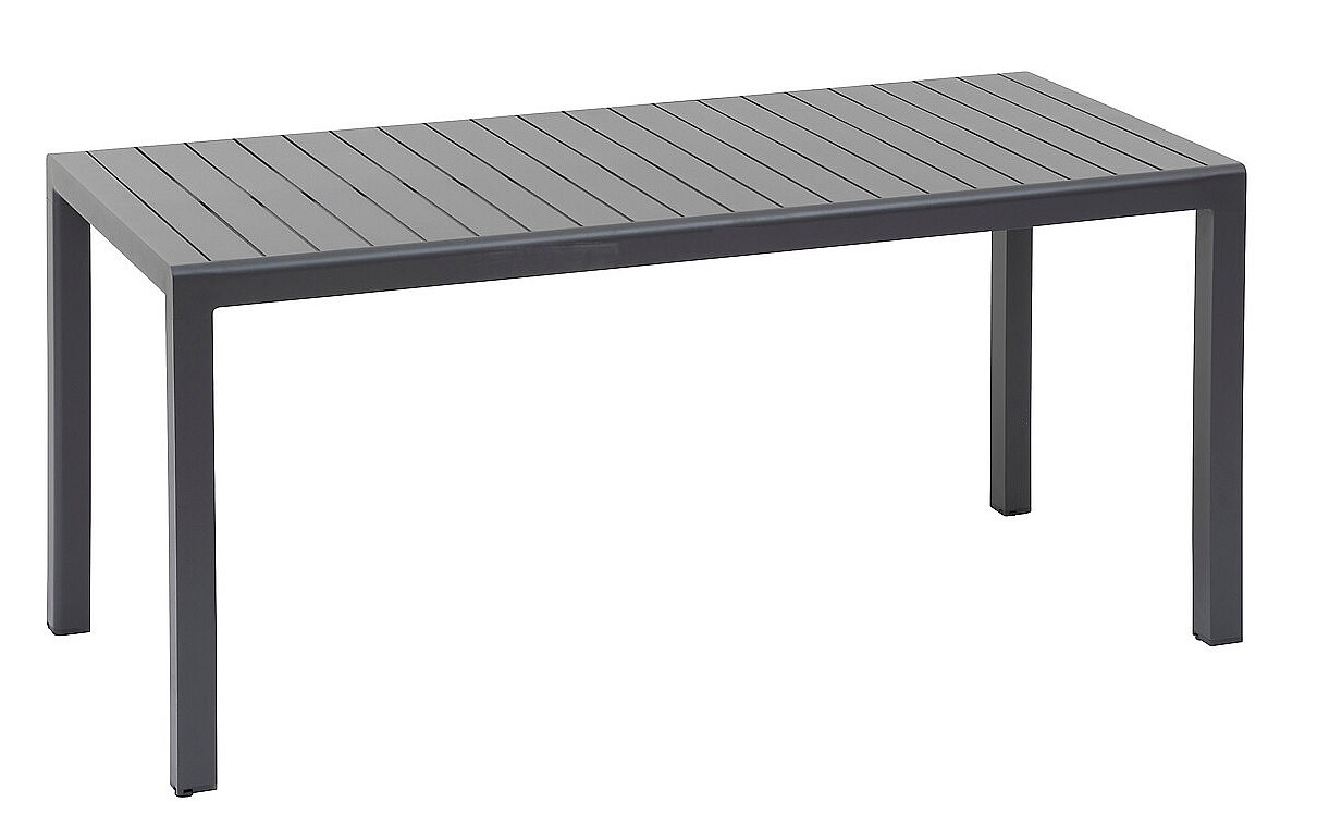 Hliníkový stůl ACAPULCO 161x74 cm (antracit)