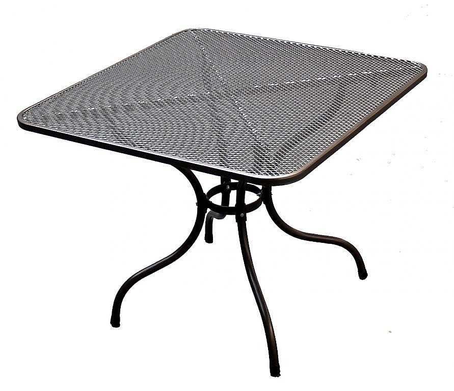 Unikov Kovový stůl 105 x 105 cm