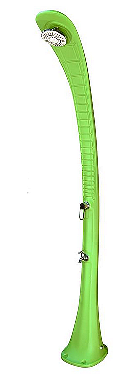 HANSCRAFT Solární sprcha COBRA s oplachem nohou (zelená)