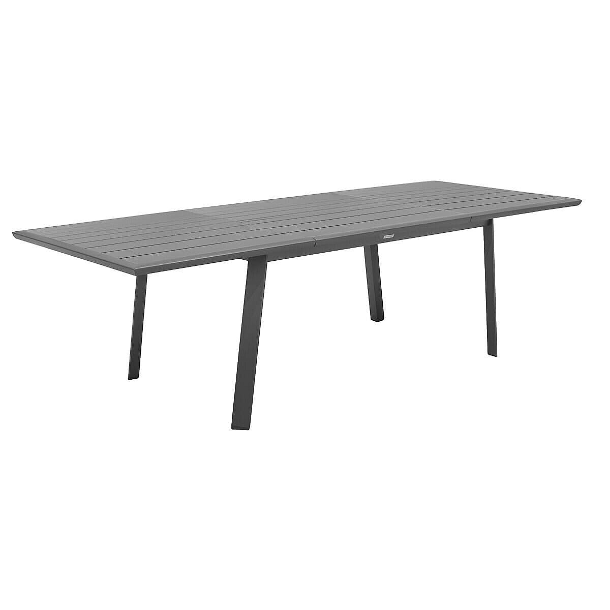 Levně Hliníkový stůl NOVARA 170/264 cm (antracit)