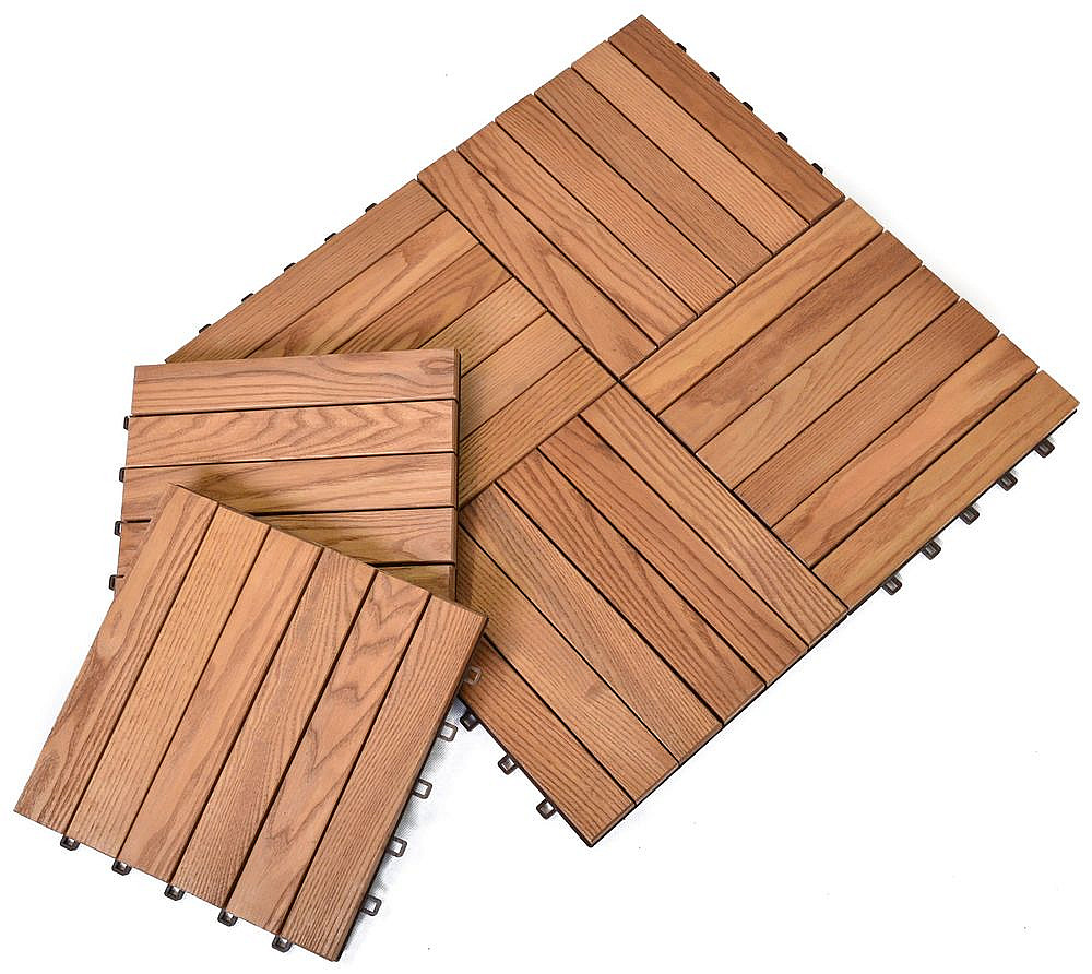 Terasové dlaždice THERMOWOOD 30 × 300 × 300 mm