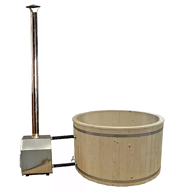 Levně DEOKORK Dřevěná káď bez vložky Hot tub (900L)