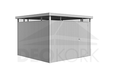 Zahradní domek BIOHORT Highline H6 315 × 315 cm (stříbrná metalíza)
