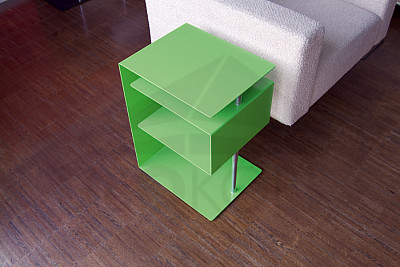 Stolek RADIUS DESIGN (X-CENTRIC TABLE grün 530D) zelený