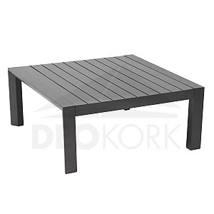 Hliníkový stolek 89x89 cm VANCOUVER (šedý)