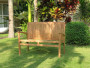 Zahradní teaková lavice HARMONY 120 cm