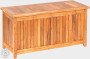 Zahradní teakový box LEONARDO 120 cm