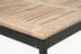 Hliníkový stůl pevný CONCEPT 150x90 cm (teak)
