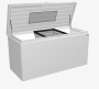 Designový účelový box LoungeBox (stříbrná metalíza)