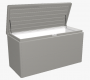Designový účelový box LoungeBox (šedý křemen metalíza)
