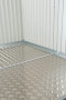 Hliníková podlahová deska BIOHORT Highline H4 - 243,6 × 243,6 cm