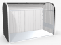 Mnohostranný účelový roletový box StoreMax vel.190 190 x 97 x 136  (šedý křemen metalíza)