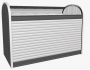 Mnohostranný účelový roletový box StoreMax vel. 120 117 x 73 x 109 (tmavě šedá metalíza)