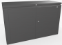 Víceúčelový úložný box HighBoard 200 x 84 x 127 (tmavě šedá metalíza)