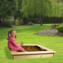 Dětské pískoviště s poklopem + bábovičky ZDARMA (síla dřeva 26 mm)
