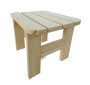 Masivní dřevěná zahradní stolička z borovice dřevo 32 mm
