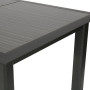 Hliníkový stůl VERMONT 160/254 cm (antracit/šedá)