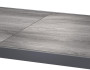 Hliníkový stůl RAVENNA 220/331 x 100 cm (šedá)