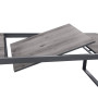 Hliníkový stůl RAVENNA 220/331 x 100 cm (šedá)