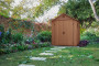 Zahradní domek plocha 190 x 182 cm (hnědý)