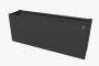 Truhlík Belvedere MAXI 77 cm (tmavě šedá metalíza)