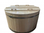 Dřevěná káď s vložkou Hot tub (900L)