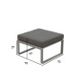 Hliníkový stolek / taburet TITANIUM