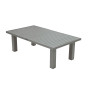Hliníkový stůl výškově nastavitelný 140x80 cm TITANIUM (2v1)