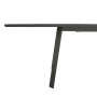 Hliníkový stůl NOVARA 220/314 cm (antracit)