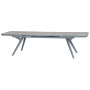 Hliníkový stůl SAN DIEGO 299x100 cm (šedá)