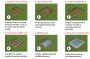 Základ na zemní vruty Biohort pro AvantGarde A1 172 x 172 (svahy a travnaté plochy)