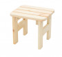 Masivní dřevěná zahradní stolička z borovice dřevo 32 mm