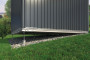Základna pro nerovné nezpevněné povrchy BIOHORT Highline H4 - 252 × 252 cm